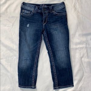 Silver Jeans Capri